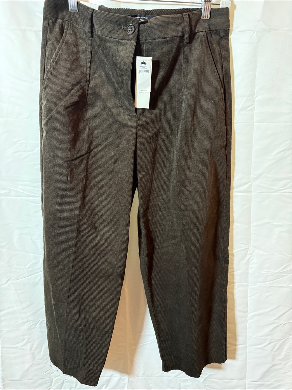 Women's Brown Corduroy Pants - banana republic